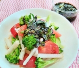 焼海苔とニラの旨たれで大根サラダ のパーマリンク