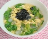 簡単-美味葉わさびのかき卵スープ のパーマリンク