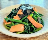 ﾍﾙｼｰ-ほうれん草とサーモンの和え物 のパーマリンク