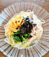 美味-豚しゃぶ卵小松菜の海苔冷麺 のパーマリンク