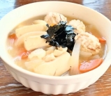 簡単ﾍﾙｼｰ-豆腐入り鶏だんご汁 のパーマリンク