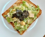 ﾍﾙｼｰ-白菜ササミゆで卵サラダのオープンサンド のパーマリンク